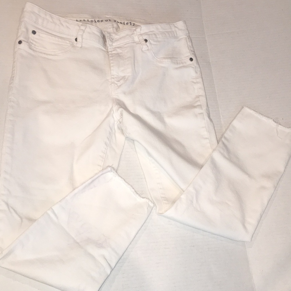 Articles Of Society White Denim Jean Pants | Size 29